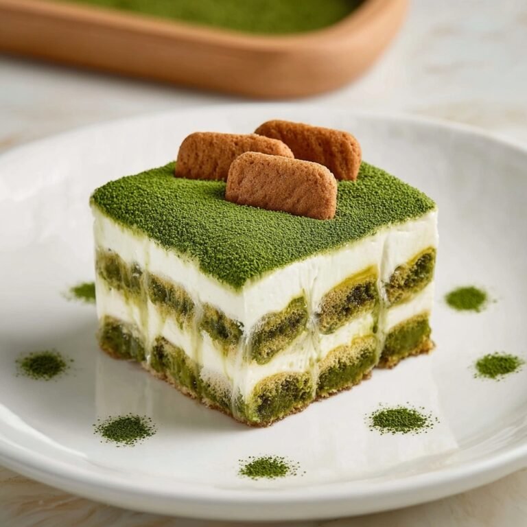 How to Make Creamy Matcha Tiramisu at Home: A Fresh Twist on Classic Dessert