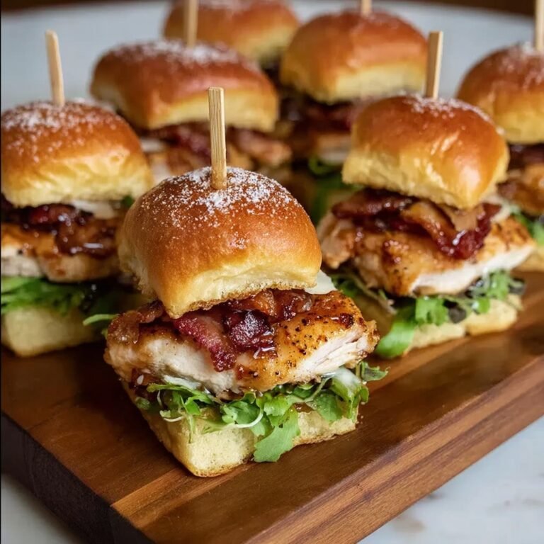 How to Make Maple Chicken & Bacon Sliders That Impress Every Time