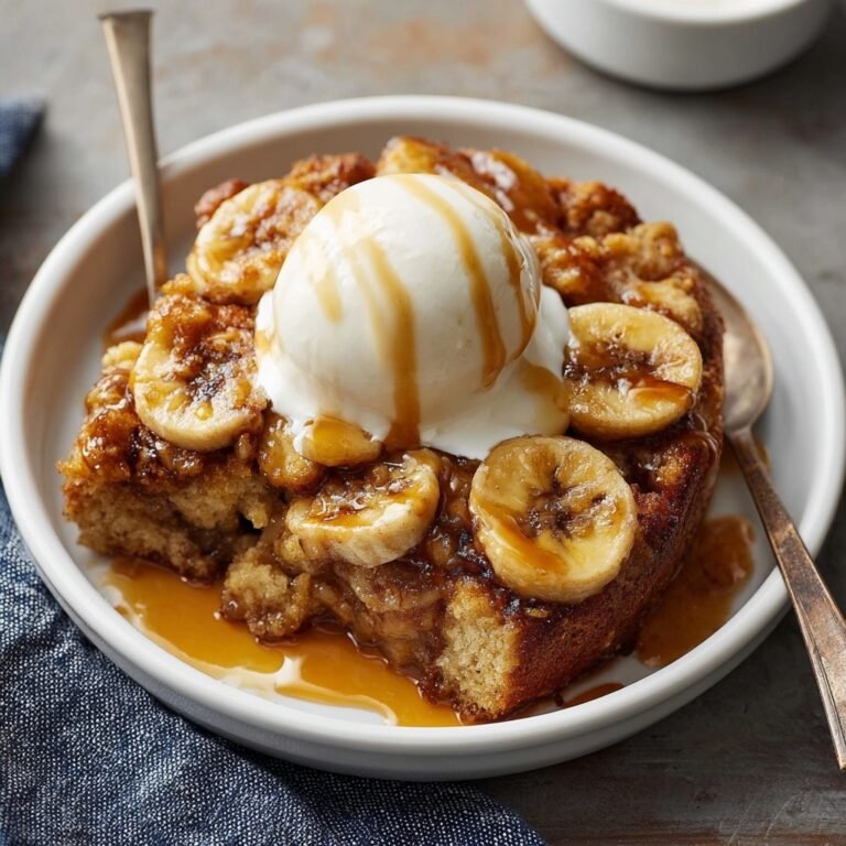 Comforting Banana Bread Cobbler Recipe for Cozy, Flavorful Moments