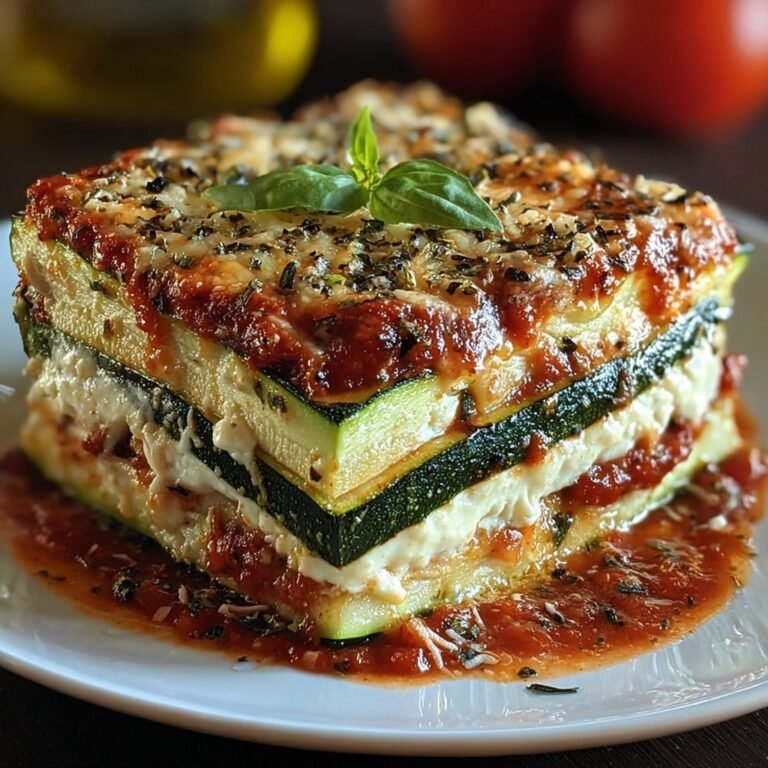 Discover the Joy of Layered Zucchini Ricotta Melts: A Simple, Flavorful Comfort Dish