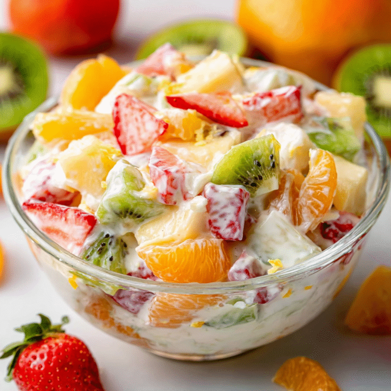 How to Make Hawaiian Cheesecake Salad: A Refreshing Tropical Dessert