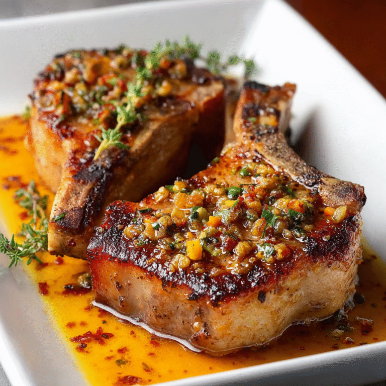 Irresistible Stuffed Iowa Chops with Sweet Corn and Apples for Family Dinner