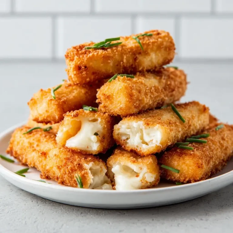 How to Make Crispy Crab Rangoon Mozzarella Sticks at Home
