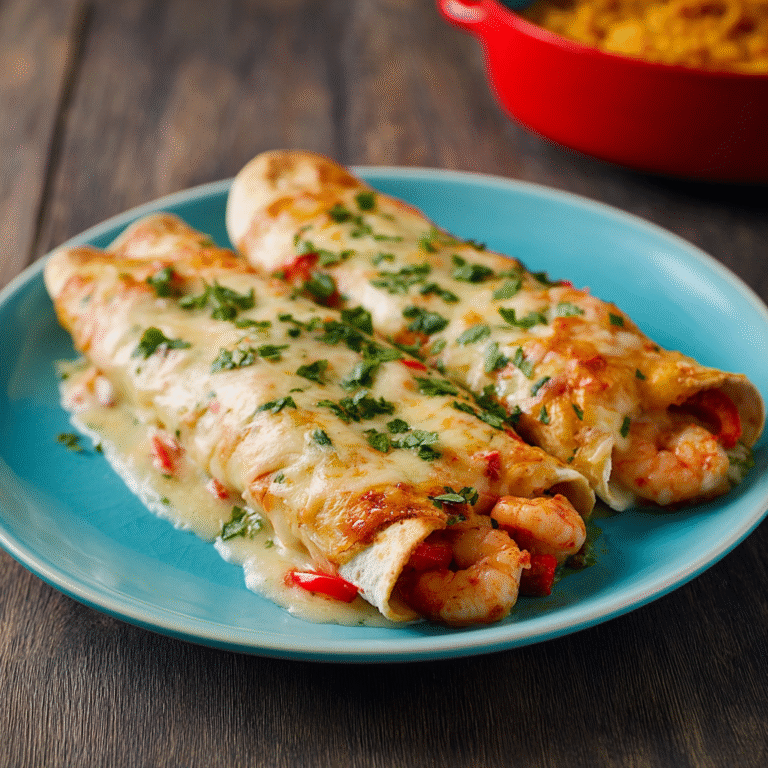Easy and Flavorful Shrimp Enchiladas You Can Make at Home