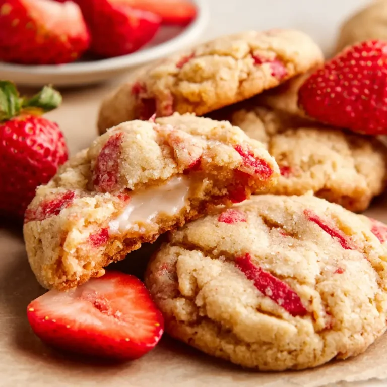 How to Make Strawberry Cheesecake Cookies That Melt in Your Mouth