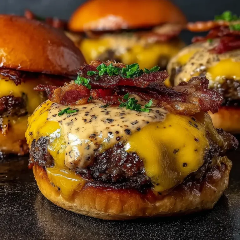Printable Bacon Ranch Cheeseburger Recipe for Easy Weeknight Dinners