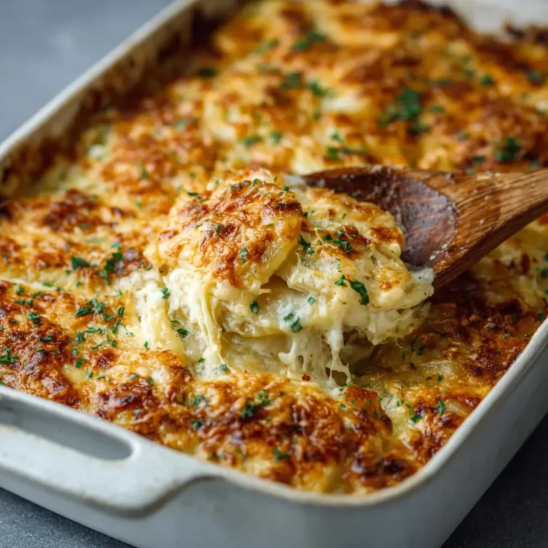 How to Make French Onion Chicken Orzo Casserole | Easy Comfort Dinner