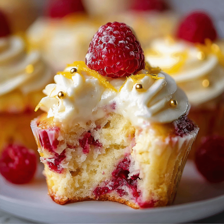 How to Make Raspberry Lemon Heaven Cupcakes for a Refreshing Treat