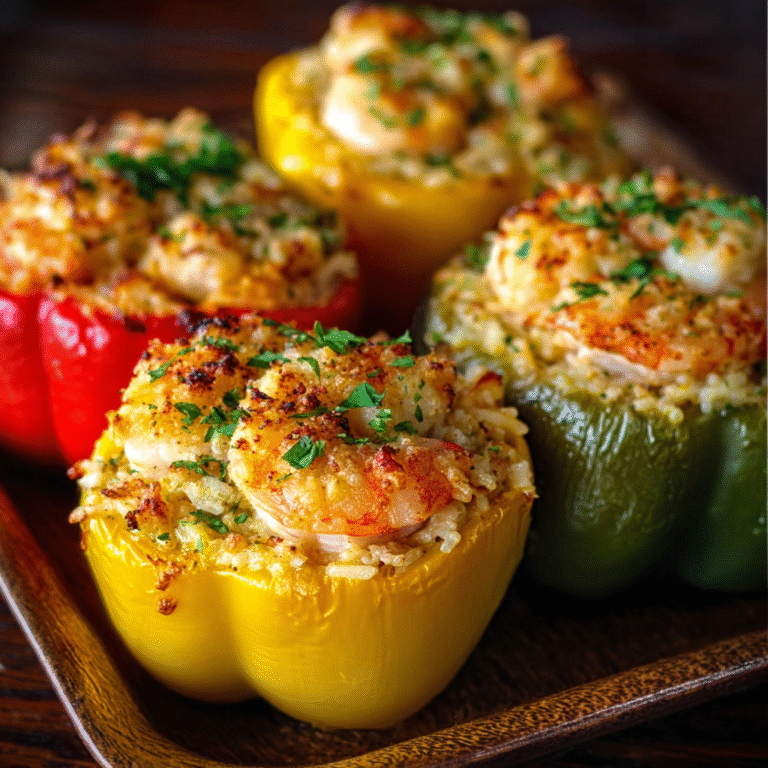 How to Make Shrimp Stuffed Bell Peppers That Burst with Flavor