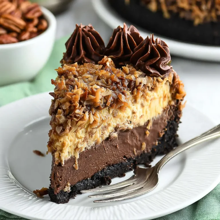 How to Make Rich German Chocolate Cheesecake at Home