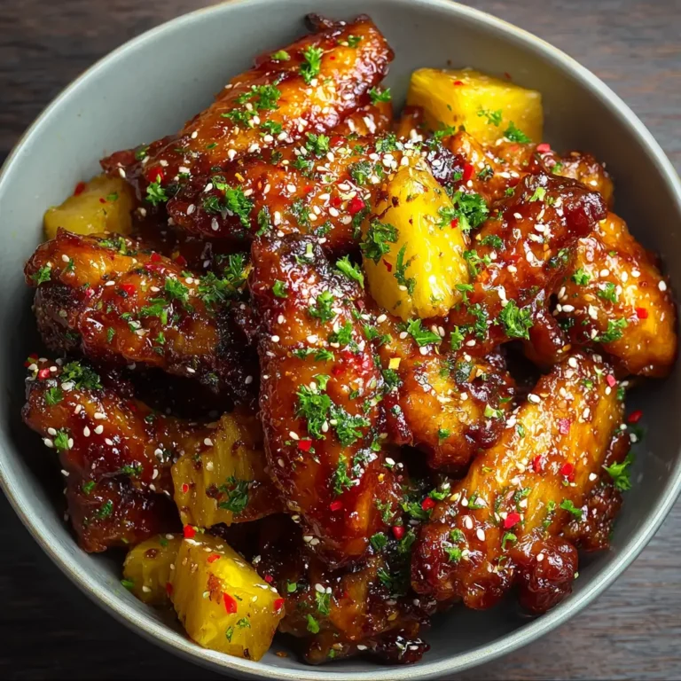 How to Make Sweet and Savory Brown Sugar Pineapple Chicken at Home