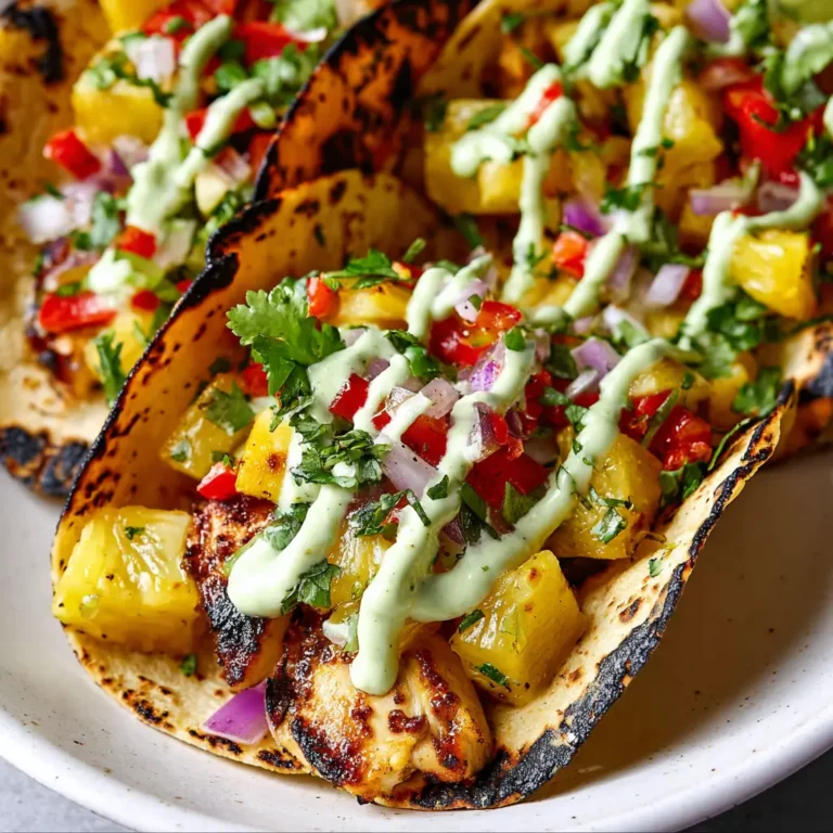How to Make Easy Pineapple Chicken Tacos at Home: A Flavor-Packed Guide