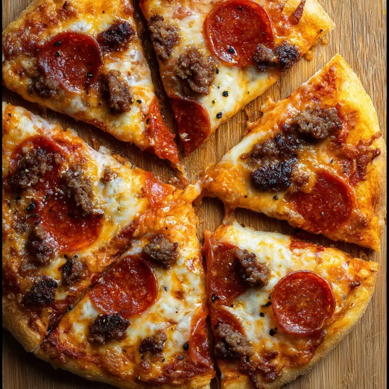 Easy Sausage Pizza Recipe for Flavorful Homemade Meals