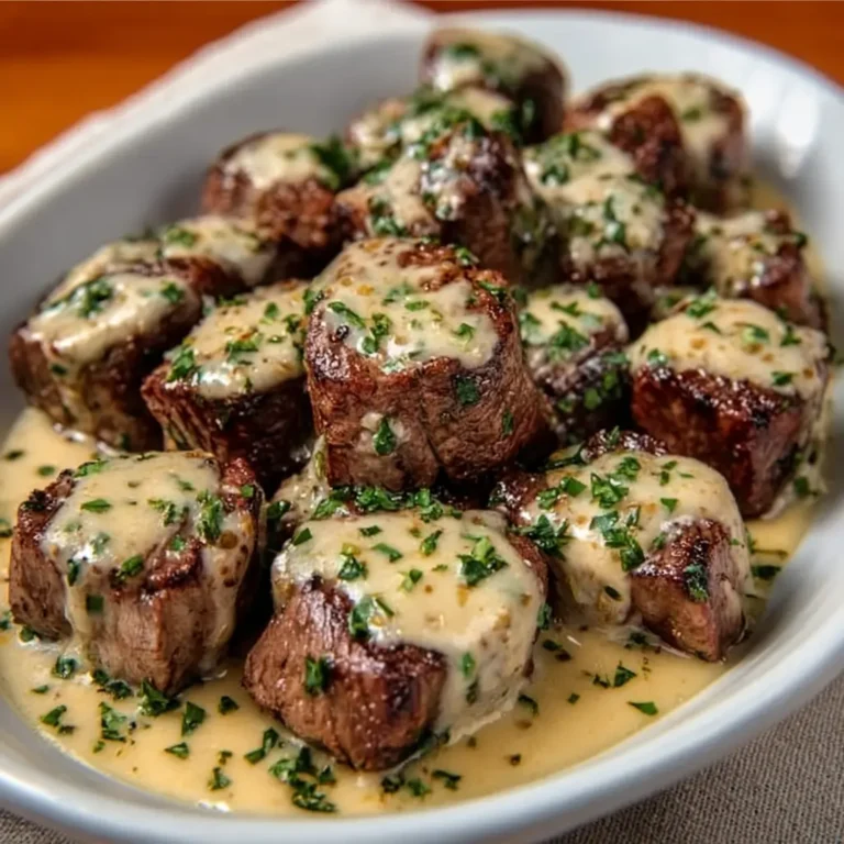 How to Make Garlic Butter Steak With Parmesan Cream Sauce at Home